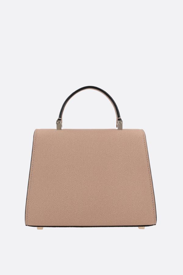 Women's Smokey Blue Luxury Bucket Mini Bag | Valextra Soft