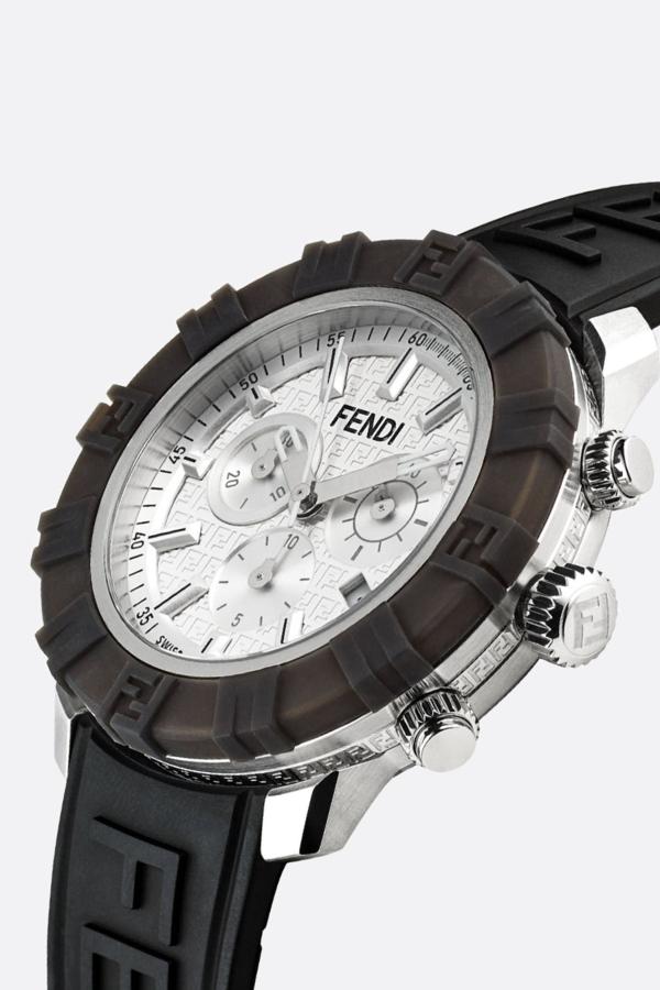 FENDI Fendastic chronograph watch - White - FOW970AHPBF0QZ1