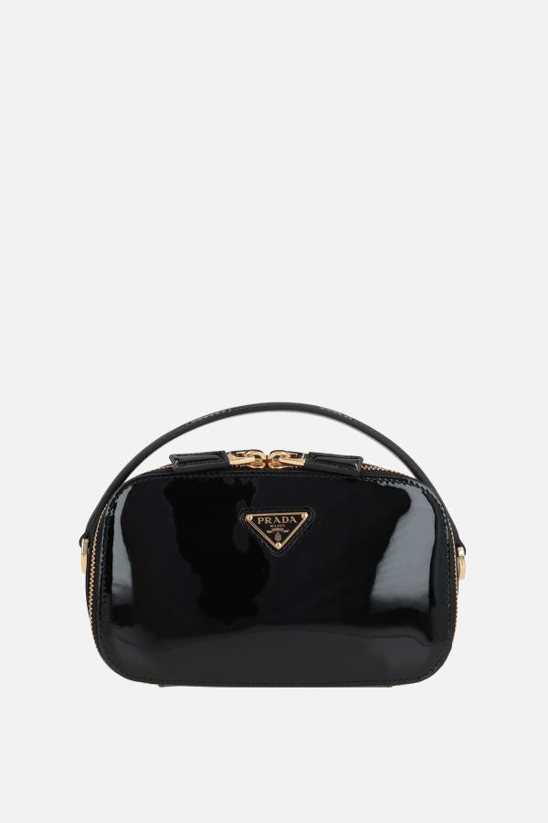Prada Black Leather Handbag | Lyst