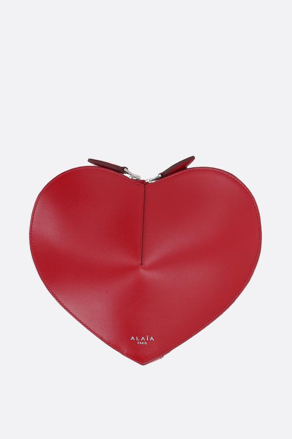 Le Coeur Heart Shape Calfskin Bag | Red