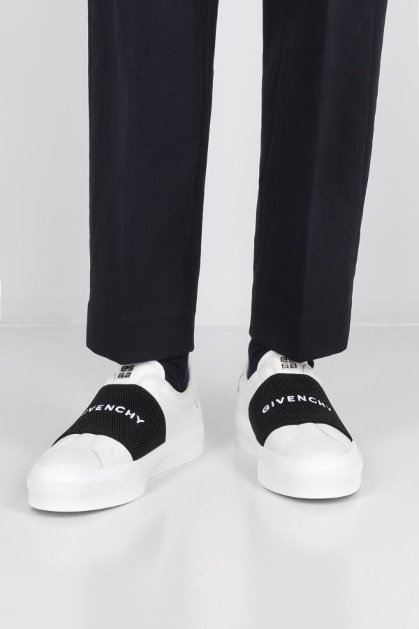 Mens Givenchy white Leather Spectre Zip Sneakers | Harrods # {CountryCode}