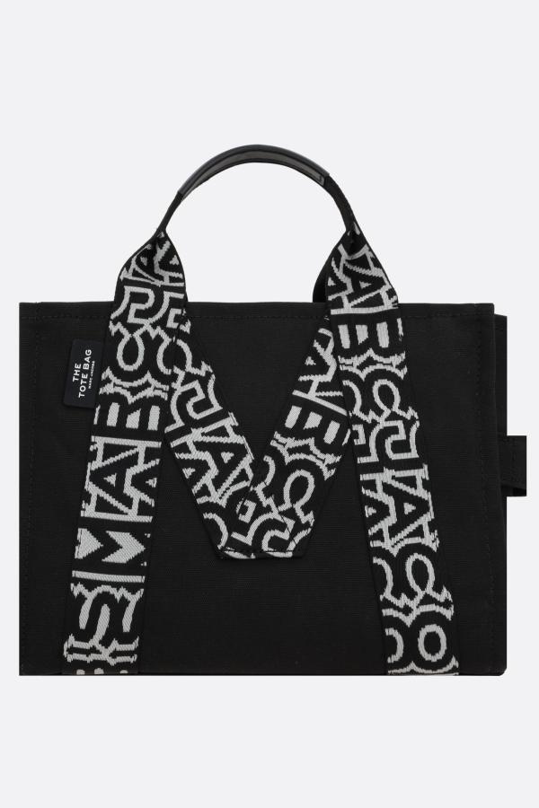 MARC JACOBS The M Medium Tote canvas bag - Black - 2P3HTT007H02005